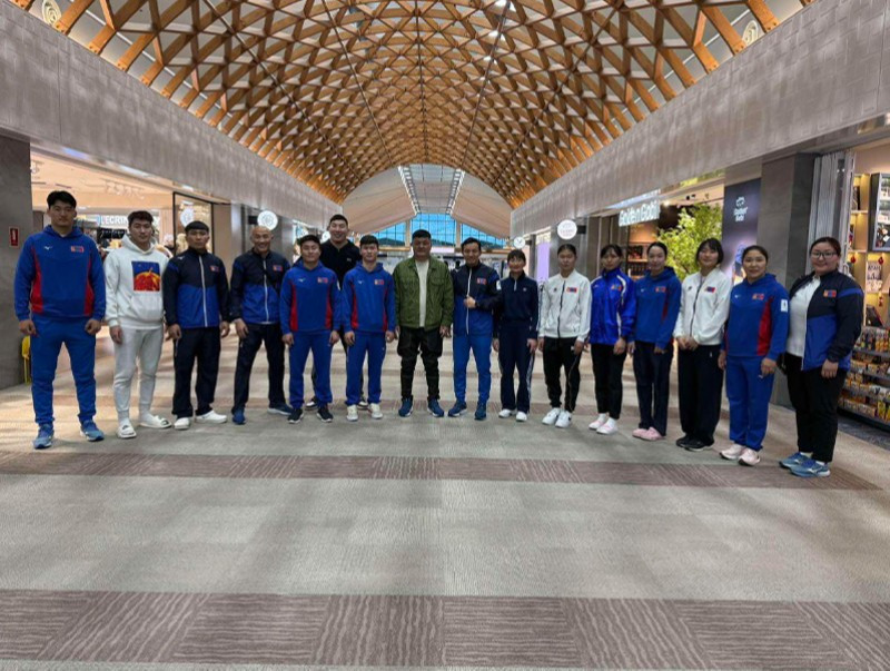 Абу Дабигийн “Их дуулга”-д оролцох Монголын баг тамирчид эх орноосоо мордлоо